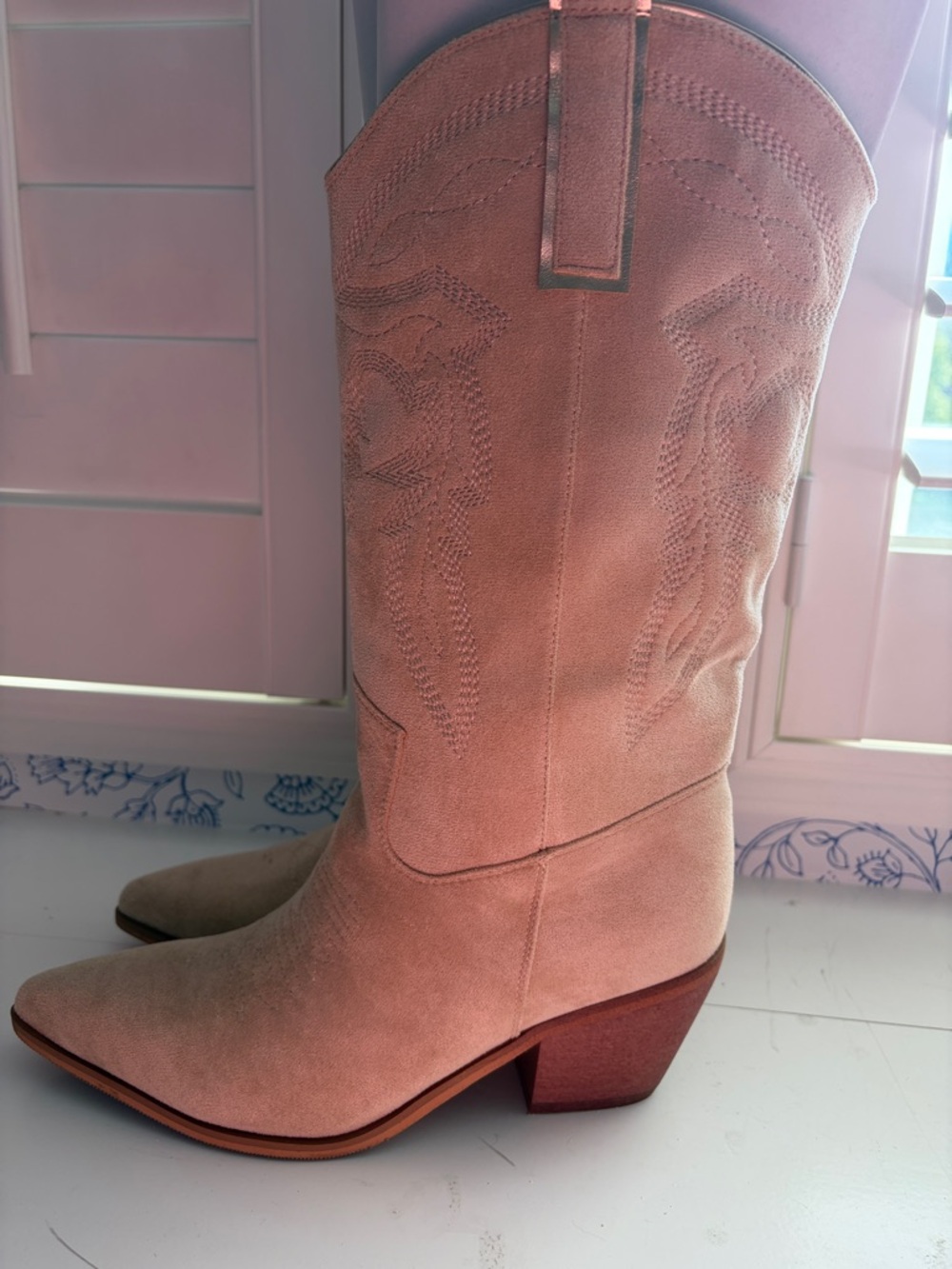 Western Knee-High Boots - Picture 3 of 12
